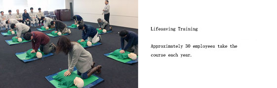 First aid training course