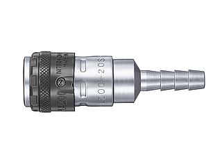 L200-20SM STEEL NBR ロックカプラ200 日東工器 ソケット