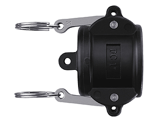 NITTO KOHKI日东工器杠杆锁耦合器盖 L-12PD 树脂/丁腈橡胶