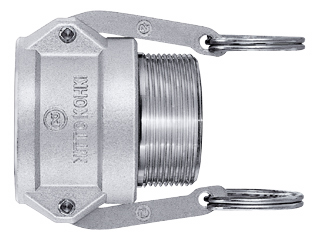 NITTO KOHKI日东工器杠杆锁耦合器 LB-6TSM 铝合金/丁腈橡胶